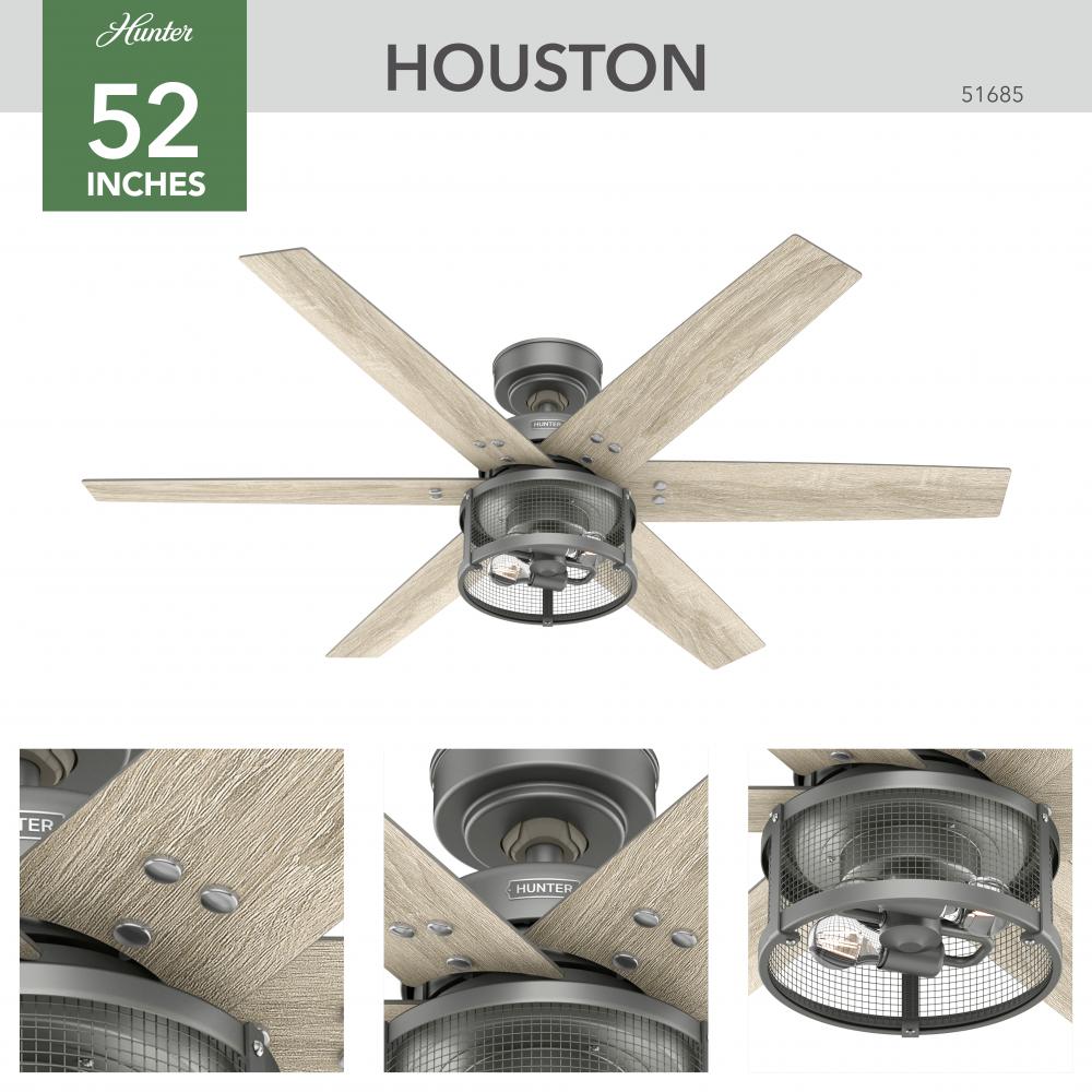 Hunter HOUSTON 51685 Fan Casual - Matte Silver