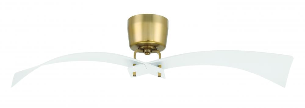 Craftmade TERN TRN52WSB2 Fan - White Satin Brass