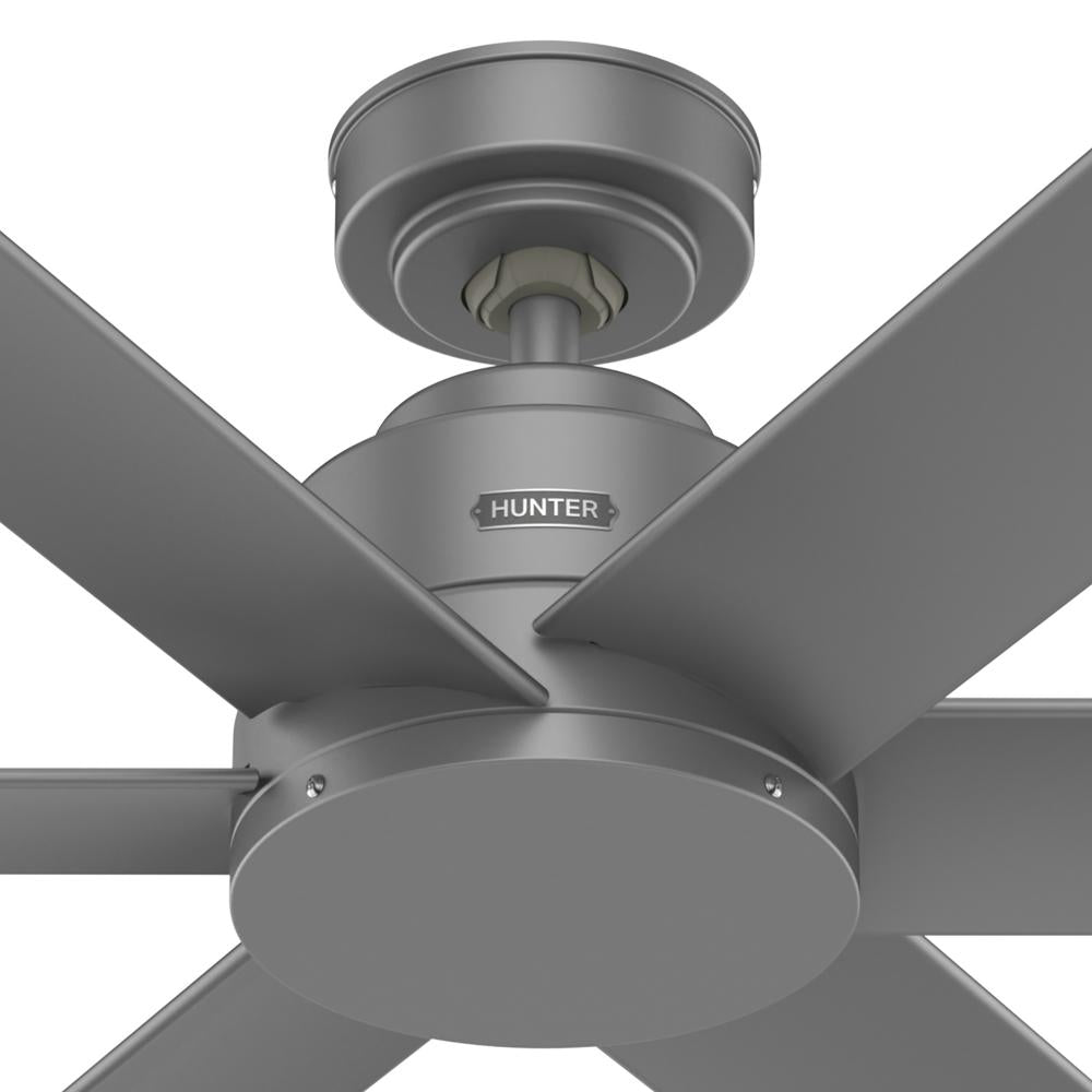 Hunter KENNICOTT 51179 Fan Casual - Matte Silver