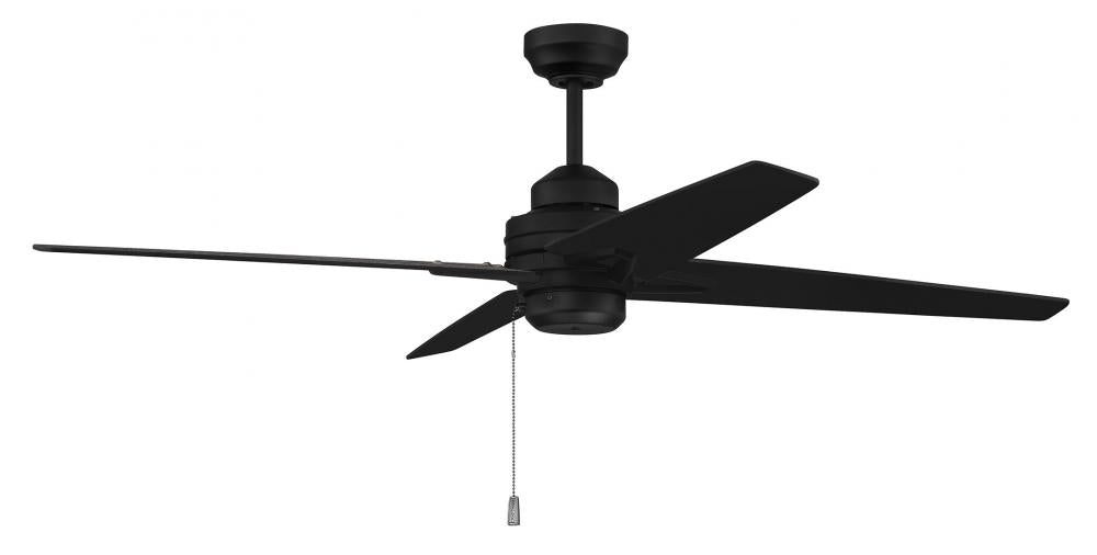 Craftmade MADDIE MDE52FB4 Fan Contemporary - Flat Black