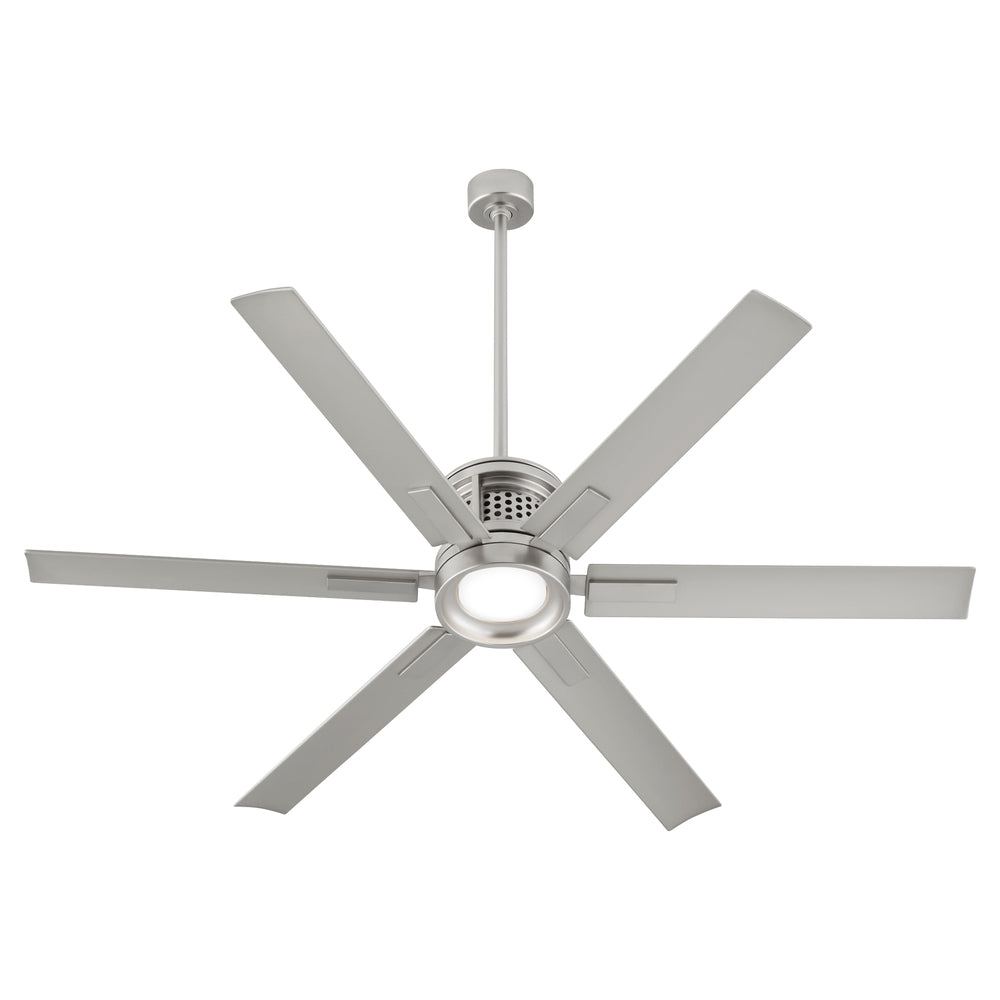 Quorum Lighting ZEUS 10656-65 Fan - Satin Nickel