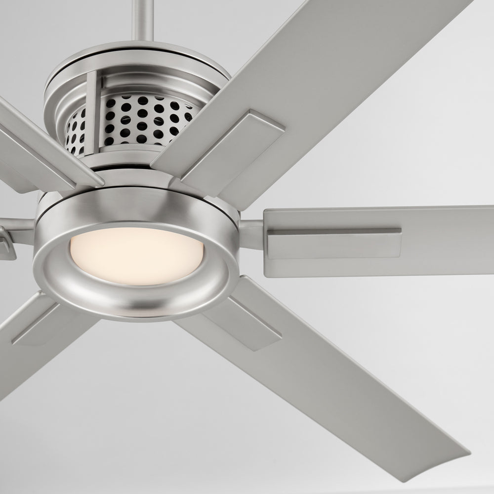 Quorum Lighting ZEUS 10656-65 Fan - Satin Nickel