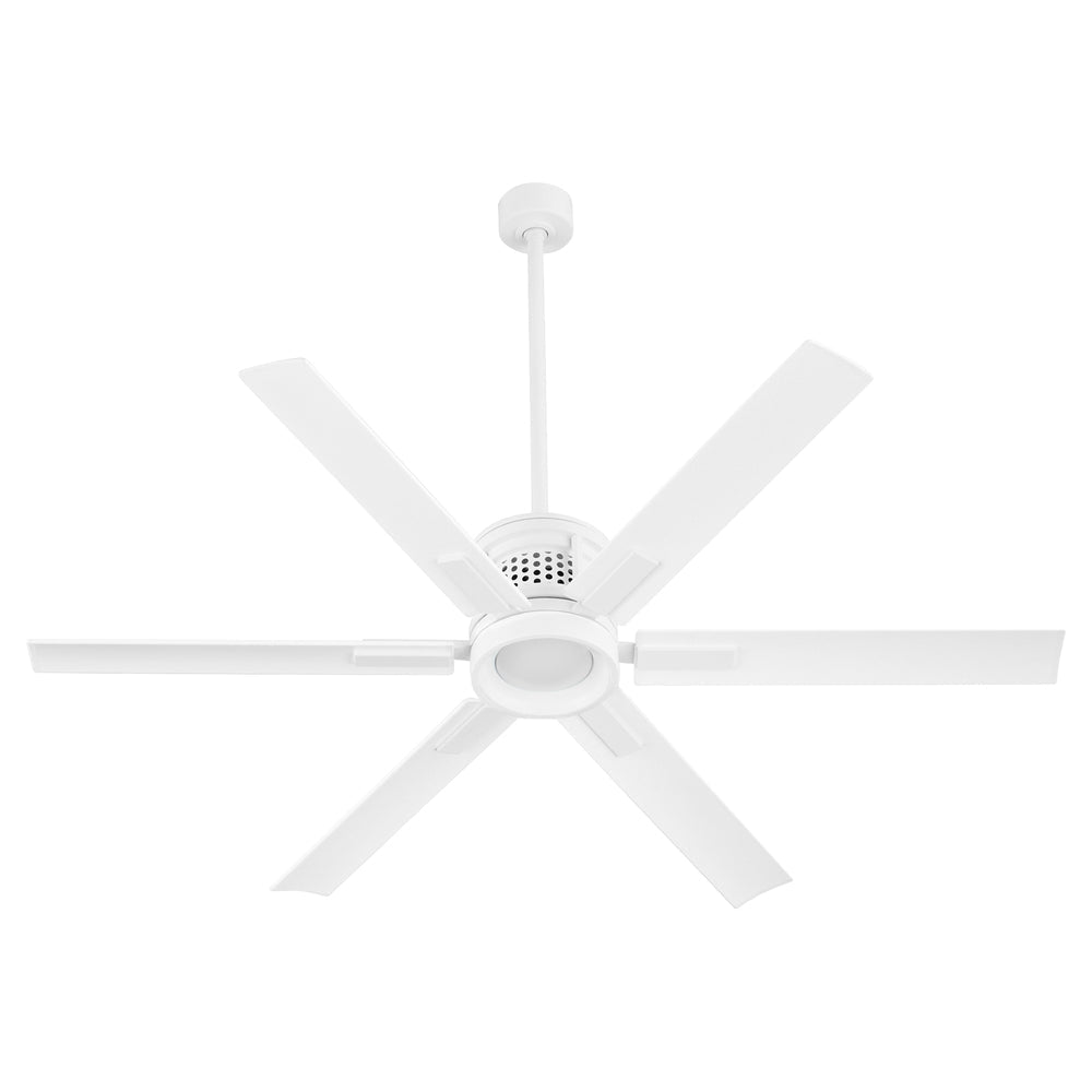 Quorum Lighting ZEUS 10656-8 Fan - Studio White