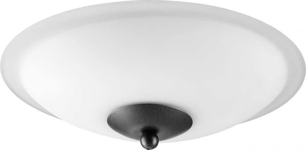 Quorum Lighting 1180-869 Fan Accessory Traditional - Textured Black W Satin Opal