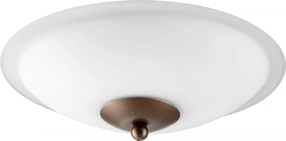 Quorum Lighting 1180-886 Fan Accessory Traditional - Oiled Bronze W Satin Opal