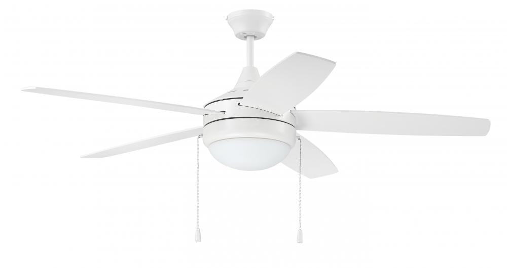 Craftmade PHAZE ENERGY STAR 5 EPHA52W5 Fan Transitional - White