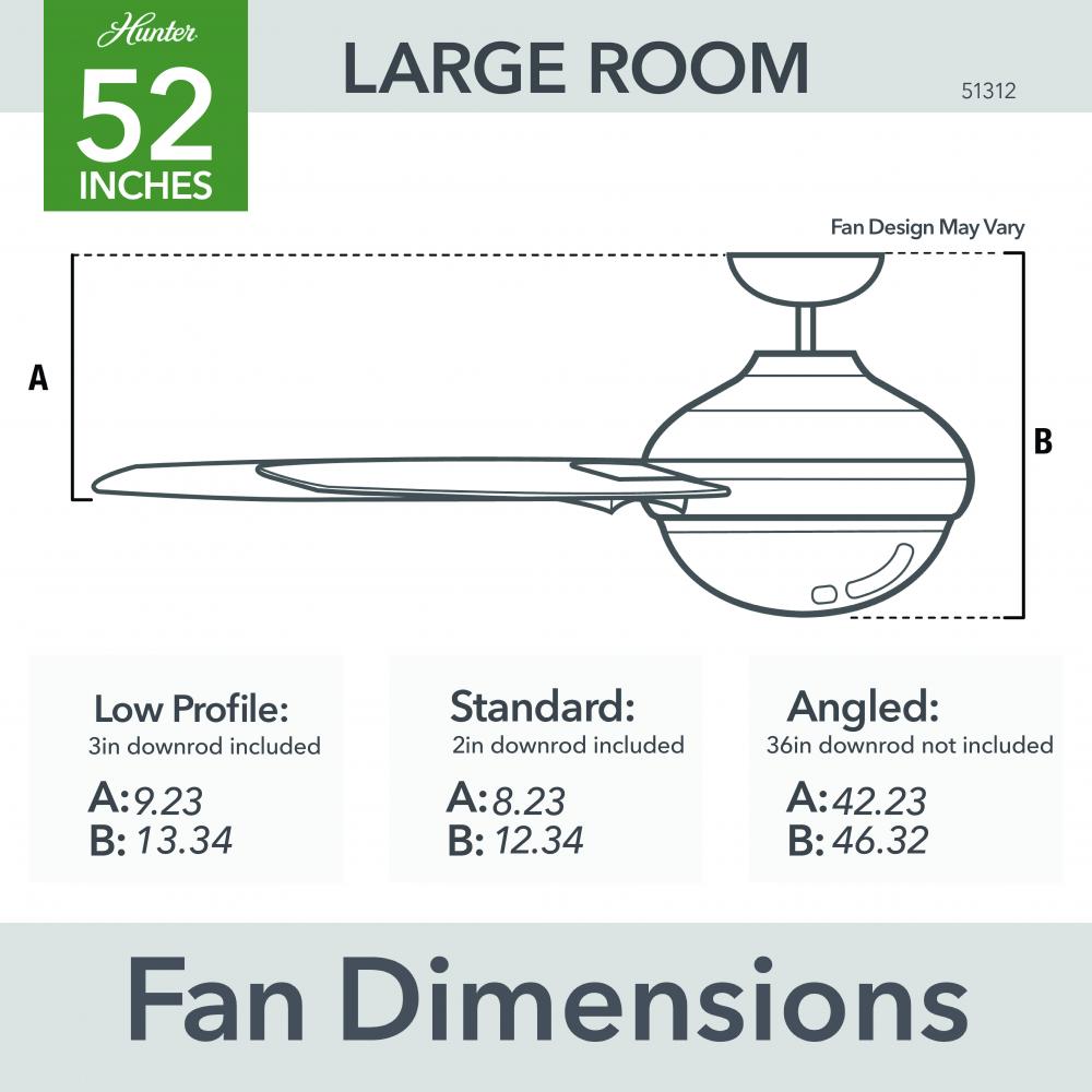 Hunter MESQUITE 51312 Fan Casual - Noble Bronze