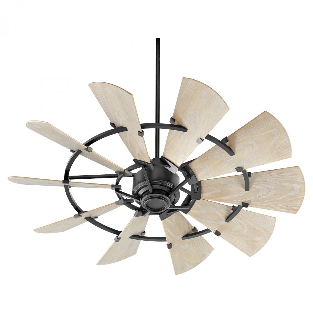 Quorum Lighting WINDMILL 195210-69 Fan Farm House - Textured Black