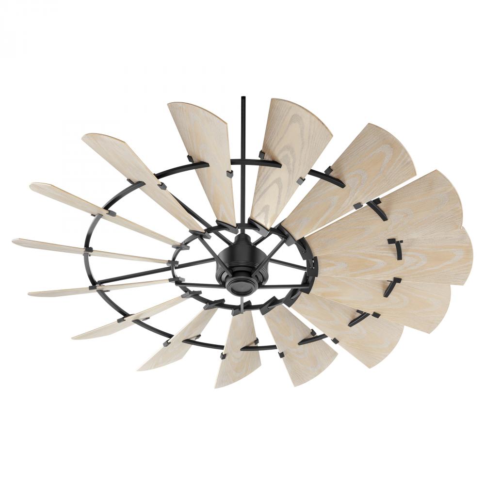 Quorum Lighting WINDMILL 197215-69 Fan Farm House - Textured Black