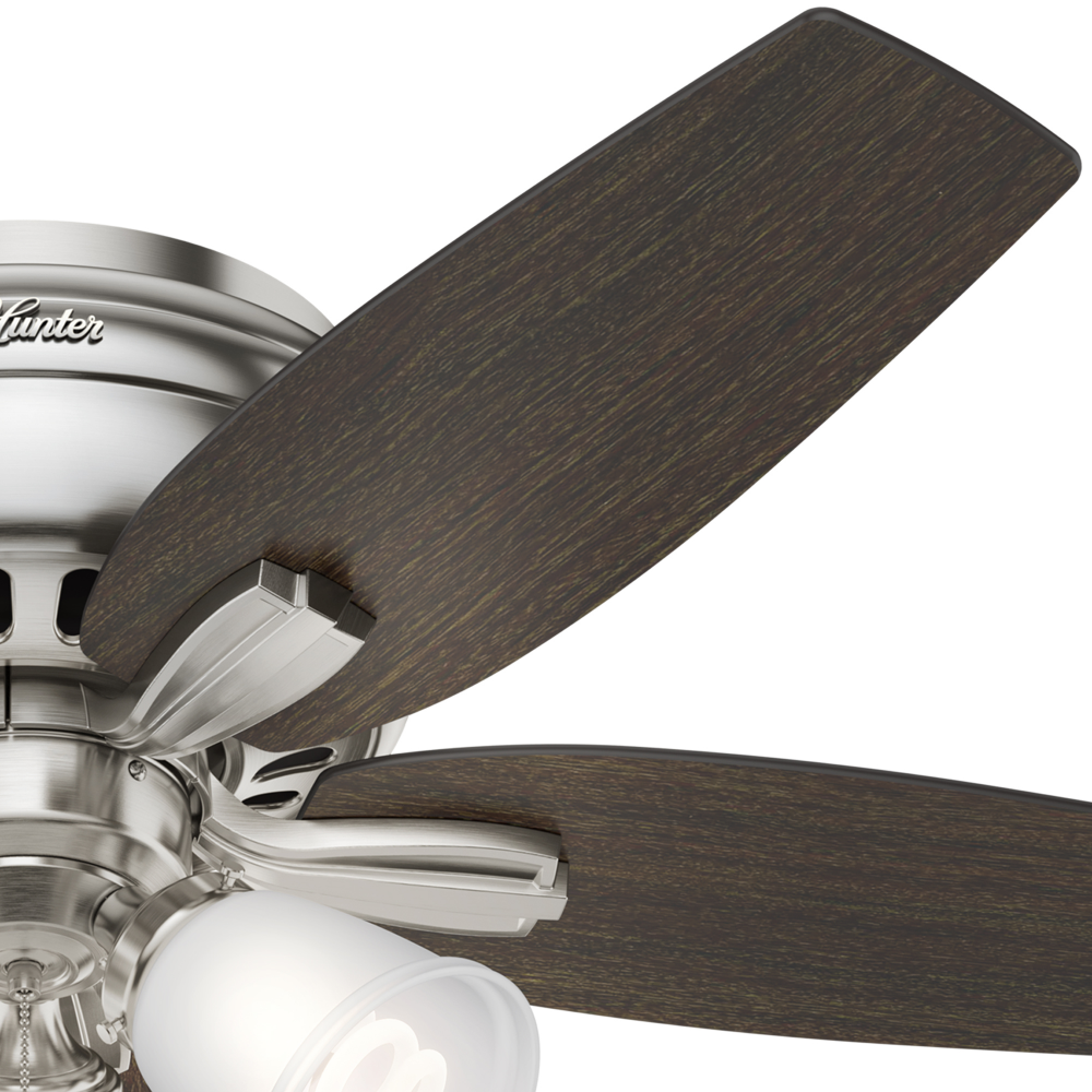 Hunter NEWSOME 51079 Fan Traditional - Brushed Nickel