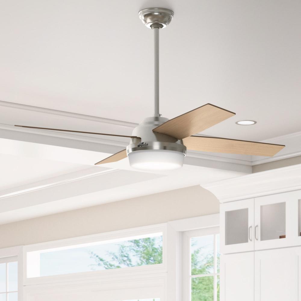 Hunter DEMPSEY 50284 Fan Modern - Brushed Nickel