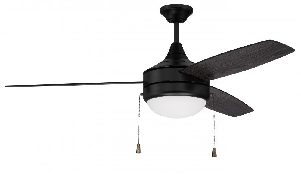 Craftmade PHAZE 3 PHA52FB3 Fan Transitional - Flat Black