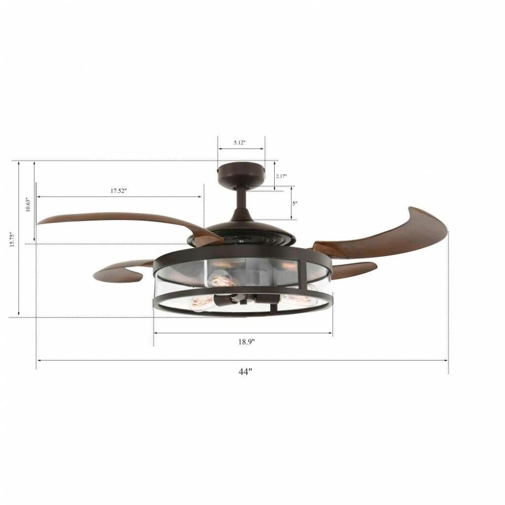 Beacon Lighting America 212925010 Fan Transitional - Bronze