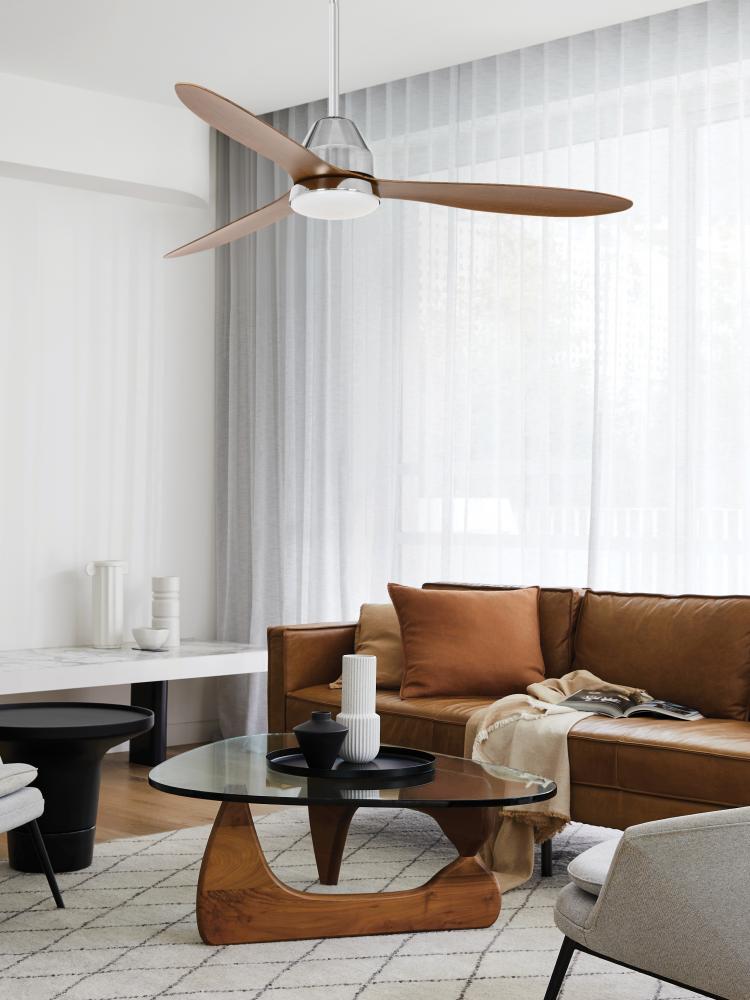 Beacon Lighting America 21304501 Fan Transitional - Brushed Chrome