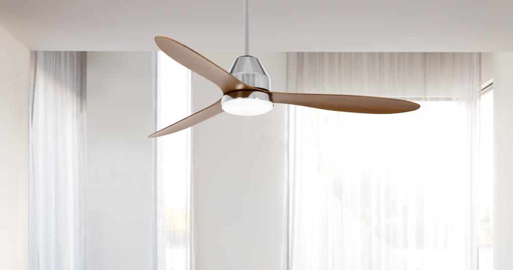 Beacon Lighting America 21304501 Fan Transitional - Brushed Chrome