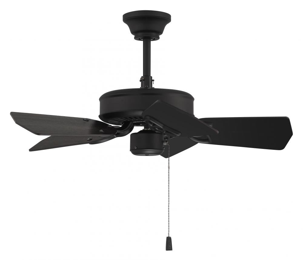 Craftmade PICCOLO PI30FB5 Fan - Flat Black