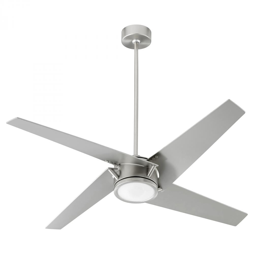 Quorum Lighting AXIS 26544-65 Fan Contemporary - Satin Nickel