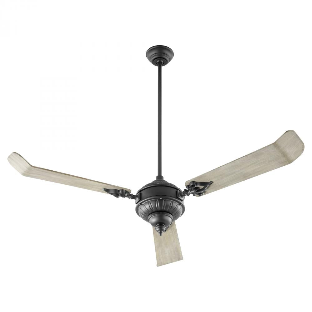 Quorum Lighting BREWSTER 27603-69 Fan Traditional - Textured Black