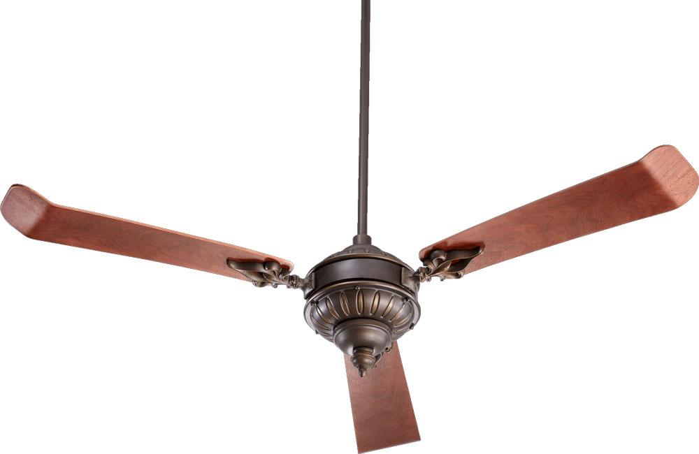 Quorum Lighting BREWSTER 27603-86 Fan Traditional - Oiled Bronze