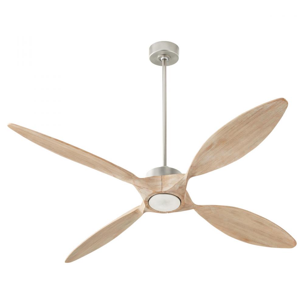 Quorum Lighting PAPILLON 28664-65 Fan Contemporary - Satin Nickel