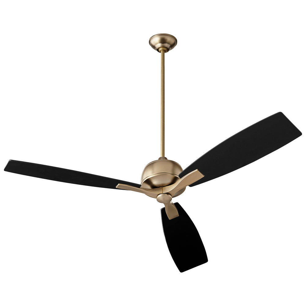 Oxygen Lighting JUNO 3-109-40 Fan Traditional - Aged Brass