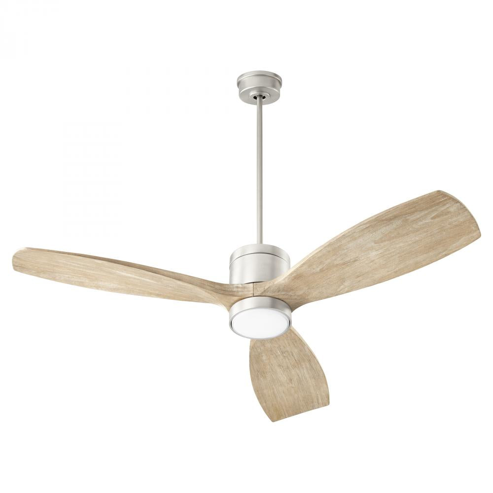 Quorum Lighting LURUS 30643-65 Fan Transitional - Satin Nickel