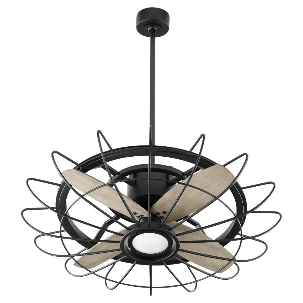 Quorum Lighting MIRA 32304-69 Fan Traditional - Textured Black