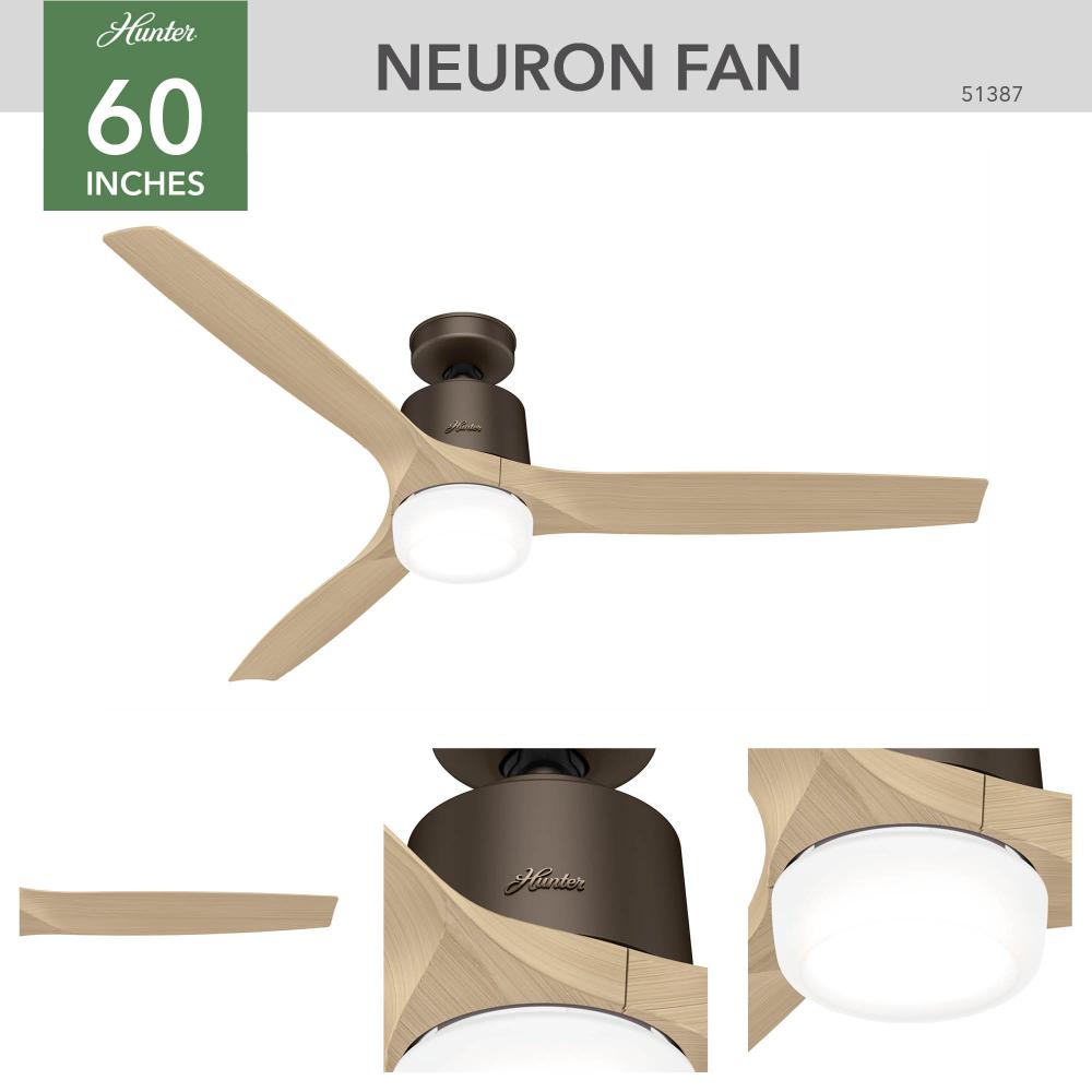 Hunter NEURON 51387 Fan Casual - Metallic Chocolate