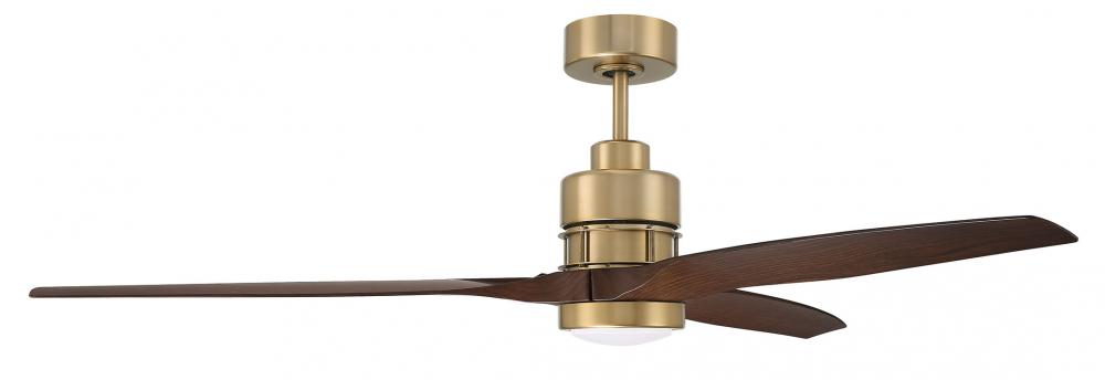 Craftmade SONNET WIFI 60 SONWF60SB3-WALP Fan Contemporary - Satin Brass