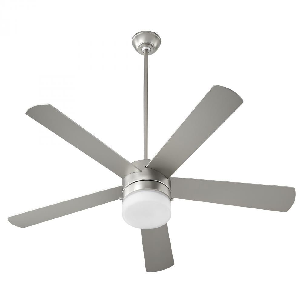 Quorum Lighting MAXWELL 37525-65 Fan Transitional - Satin Nickel