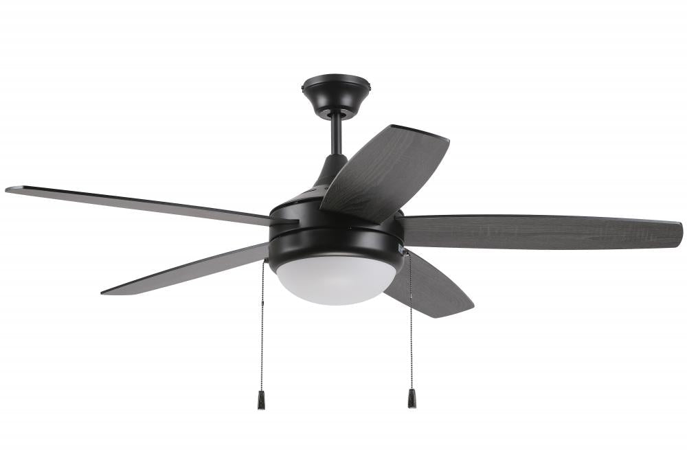 Craftmade PHAZE ENERGY STAR 5 EPHA52FB5 Fan Transitional - Flat Black