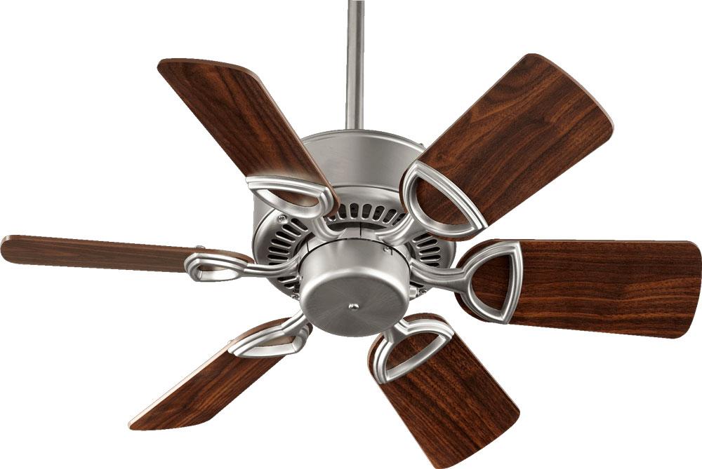 Quorum Lighting ESTATE 43306-65 Fan Traditional - Satin Nickel