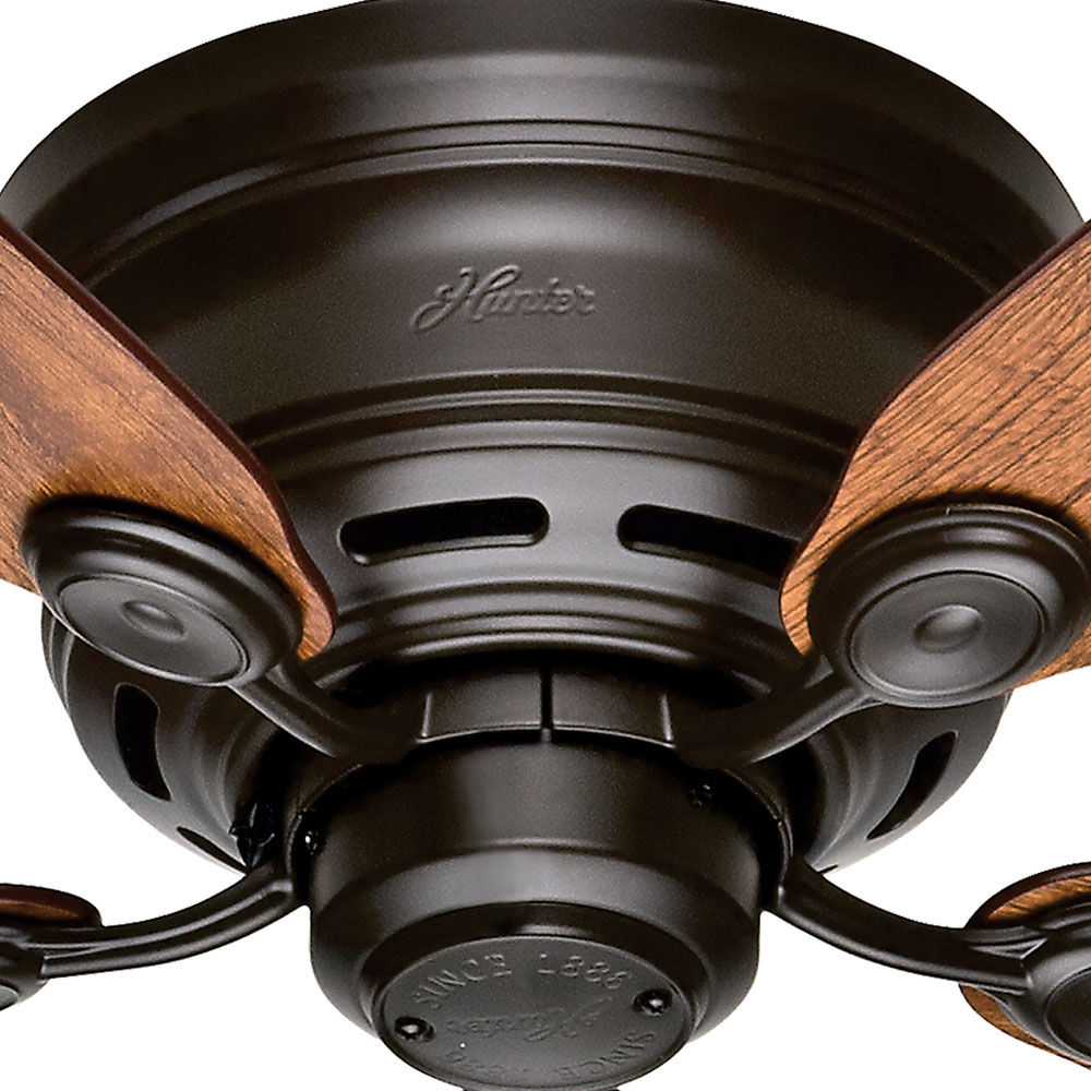 Hunter LOW PROFILE 51061 Fan Traditional - New Bronze