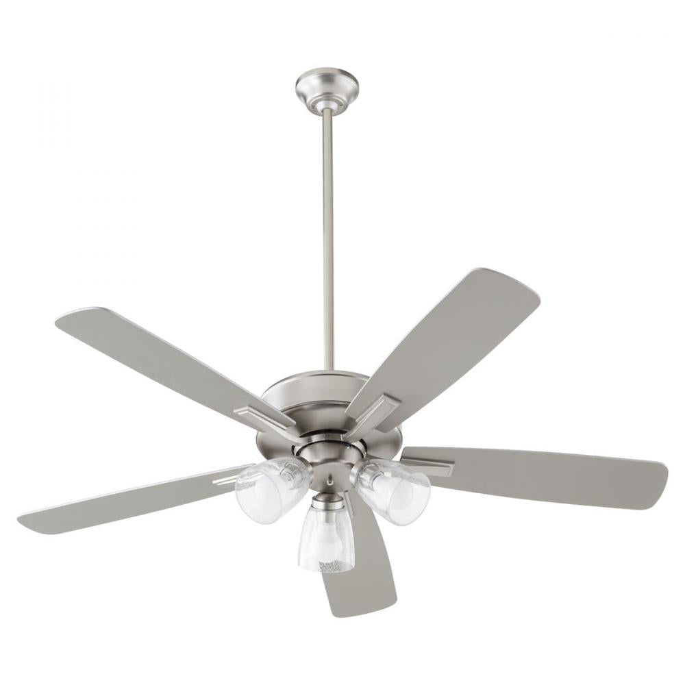 Quorum Lighting OVATION 4525-2365 Fan Transitional - Satin Nickel