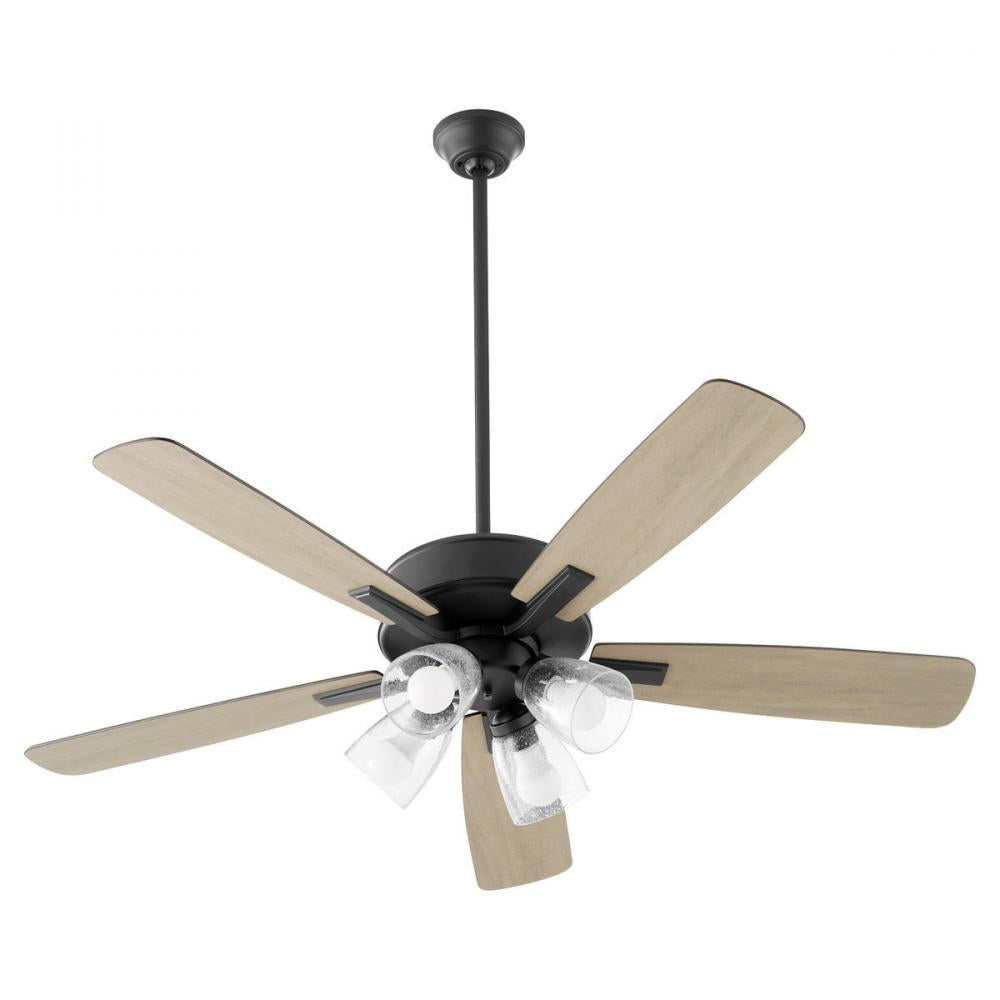 Quorum Lighting OVATION 4525-2459 Fan Transitional - Matte Black