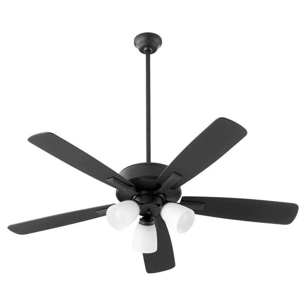 Quorum Lighting OVATION 4525-359 Fan Transitional - Matte Black