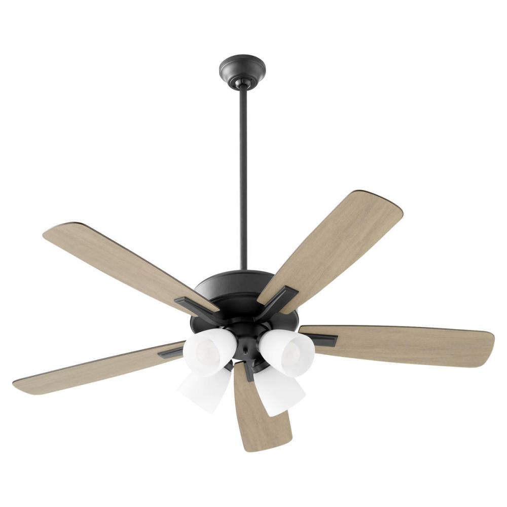 Quorum Lighting OVATION 4525-459 Fan Transitional - Matte Black