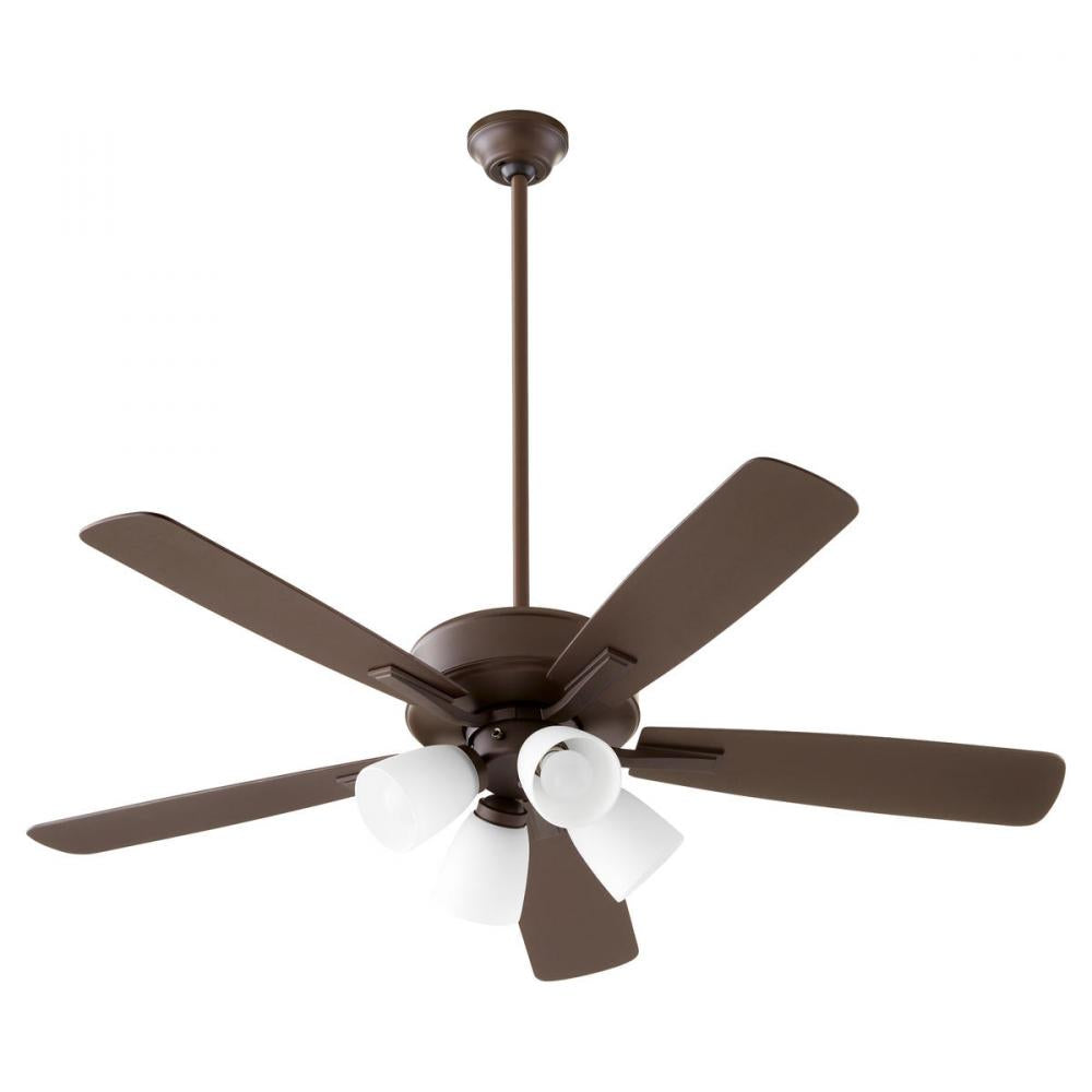 Quorum Lighting OVATION 4525-486 Fan Transitional - Oiled Bronze