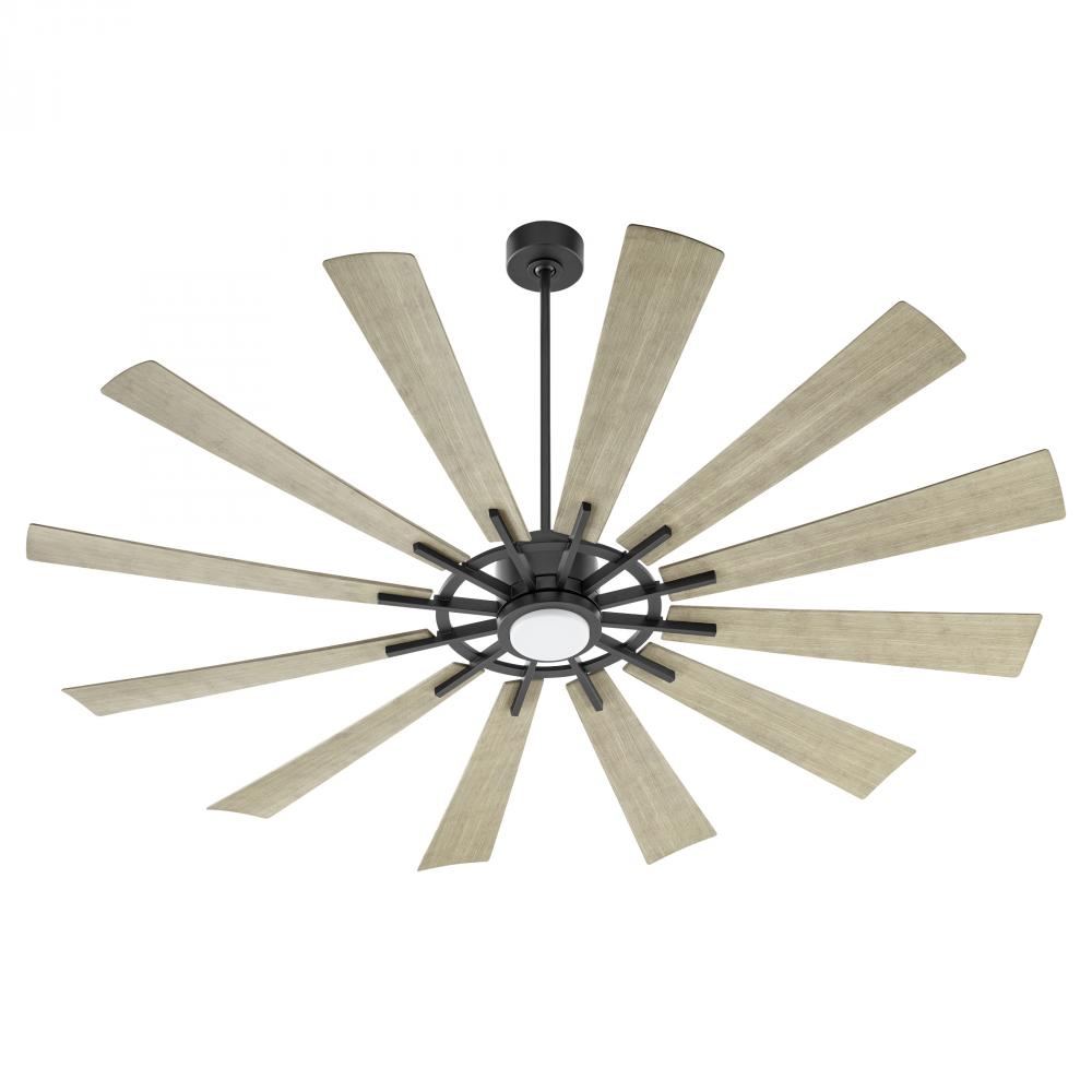 Quorum Lighting CIRQUE 47212-5942 Fan Transitional - Matte Black