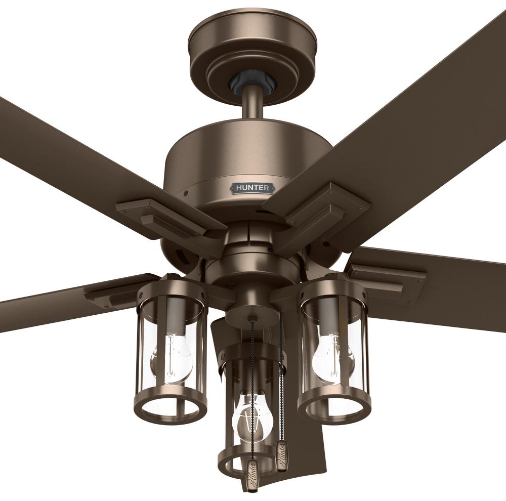 Hunter LAWNDALE 51690 Fan Casual - Satin Bronze