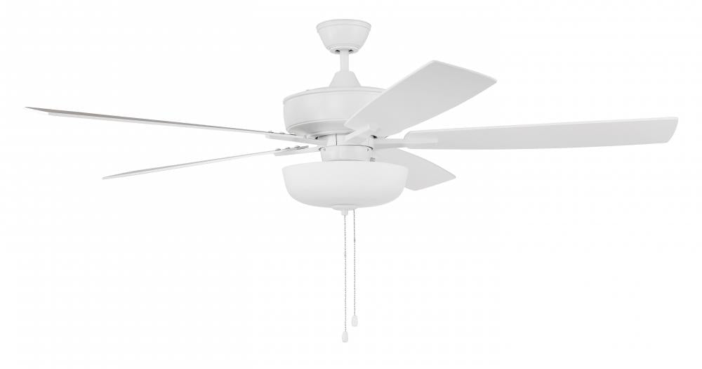 Craftmade SUPER PRO 111 S111W5-60WWOK Fan Traditional - White