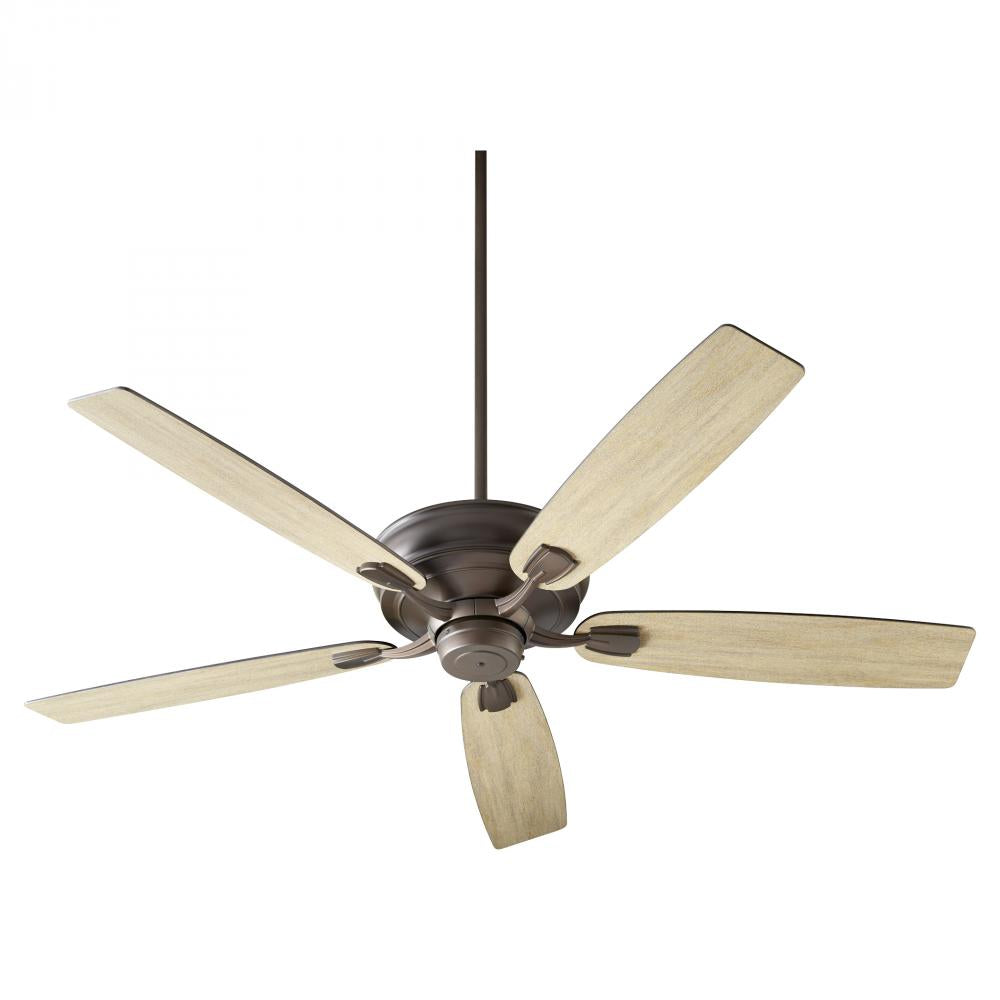 Quorum Lighting GAMBLE 50605-86 Fan Traditional - Oiled Bronze