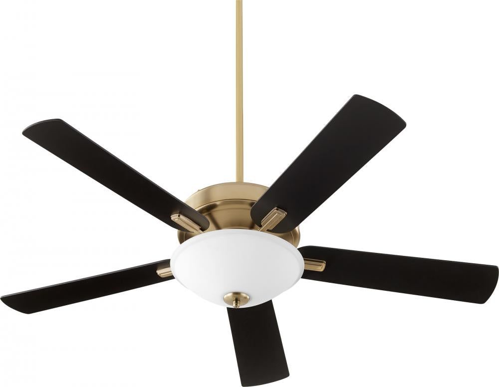 Quorum Lighting PREMIER 54525-80 Fan Traditional - Aged Brass