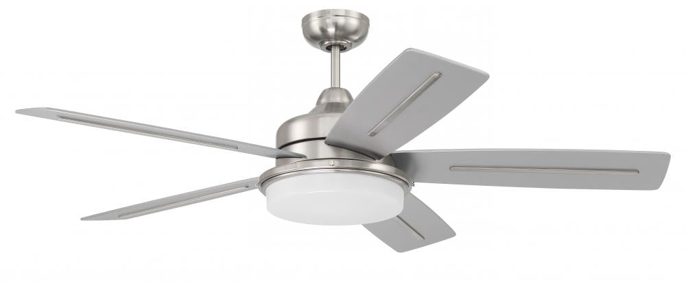 Craftmade DREW DRW54BNK5 Fan - Brushed Polished Nickel