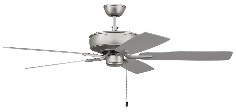 Craftmade PRO PLUS 52&#34; FAN P52BN5-52BNGW Fan Traditional - Brushed Nickel