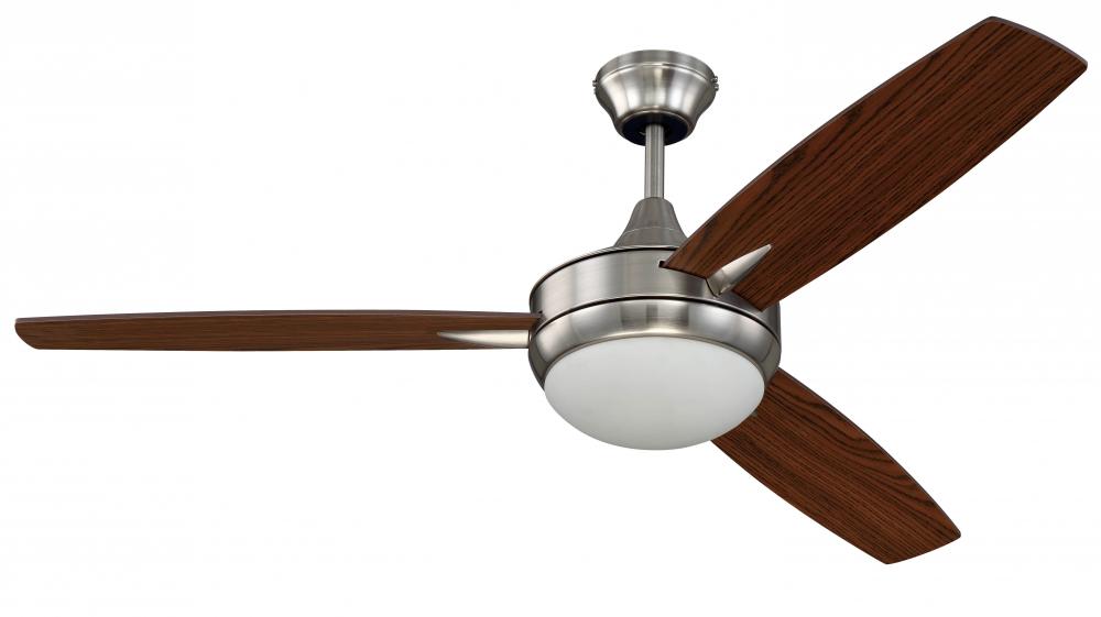 Craftmade TARGAS 52&#34; TG52BNK3 Fan Contemporary - Brushed Polished Nickel