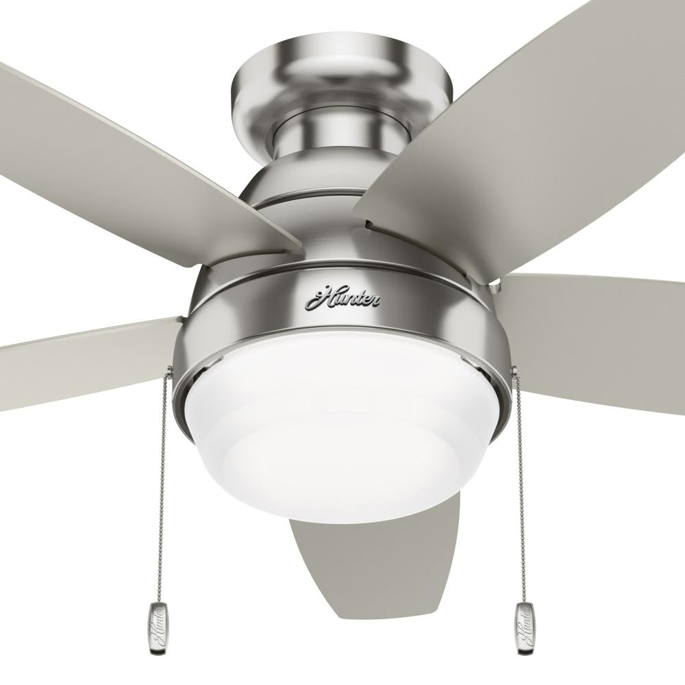 Hunter LILLIANA 51223 Fan Casual - Brushed Nickel