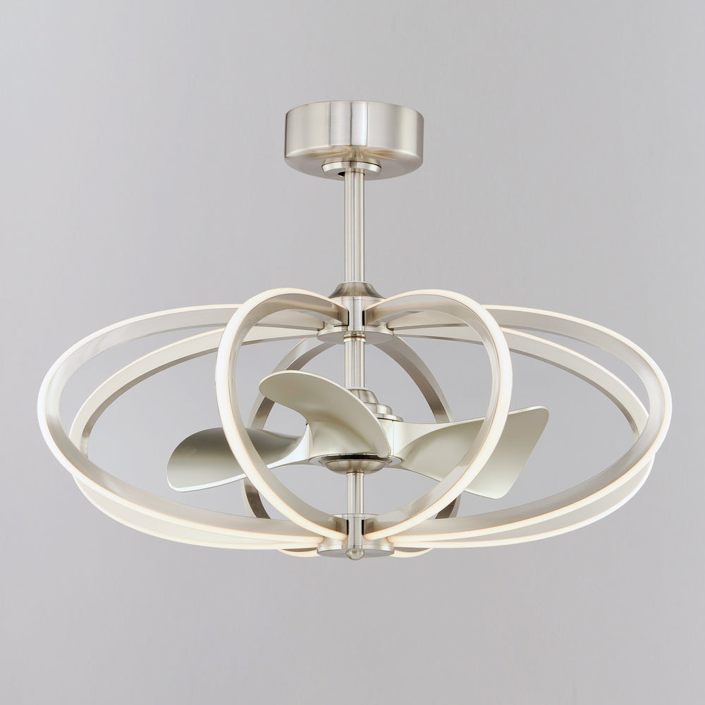 Maxim Lighting SOLSTICE 61006SN Fan Modern - Nickel