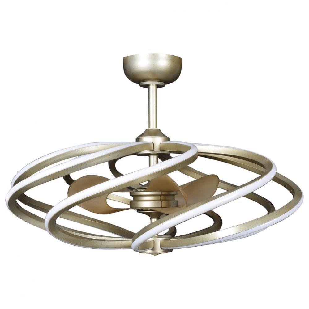 Access Lighting GOLD TONES 63114LEDD-IGLD Ceiling Fan - Gold