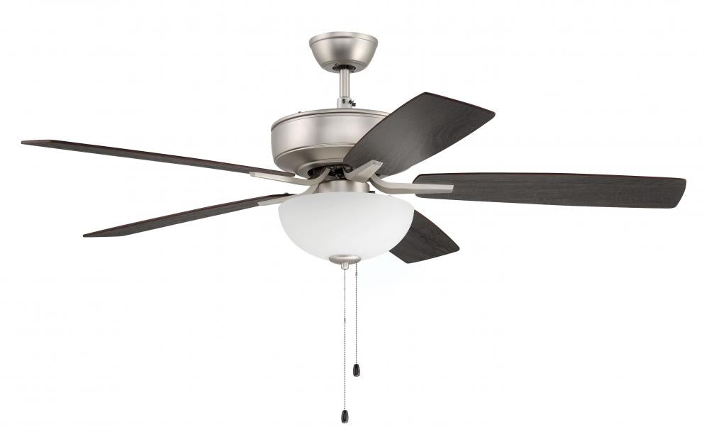 Craftmade PRO PLUS 211 P211BN5-52WLNGW Fan - Brushed Nickel